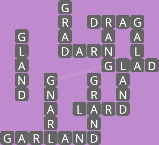 Wordscapes level 3508 answers