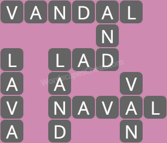 Wordscapes level 3529 answers