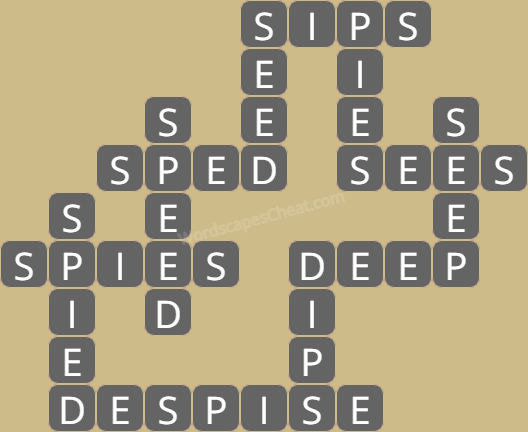 Wordscapes level 3542 answers