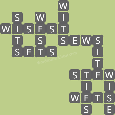 Wordscapes level 3543 answers