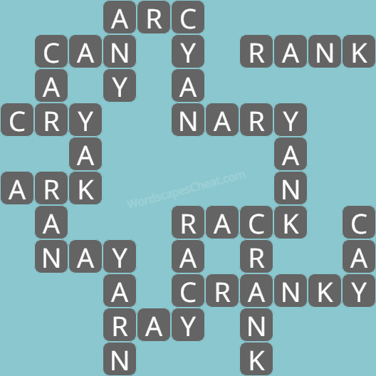 Wordscapes level 3566 answers