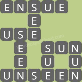 Wordscapes level 3583 answers