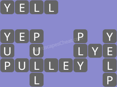 Wordscapes level 3597 answers