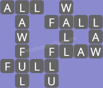 Wordscapes level 3617 answers
