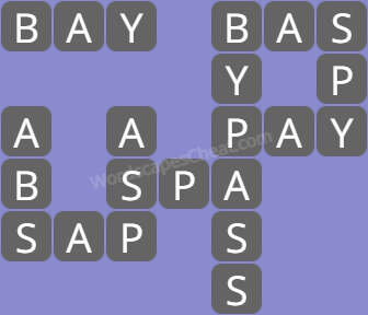 Wordscapes level 3627 answers