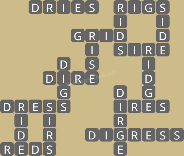 Wordscapes level 3632 answers