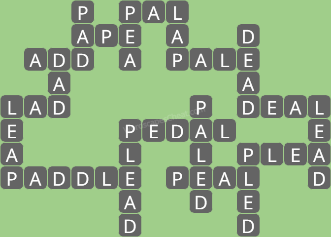 Wordscapes level 3634 answers
