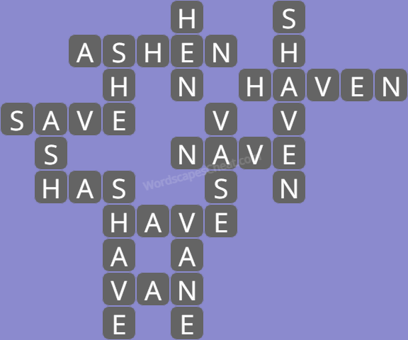 Wordscapes level 3637 answers