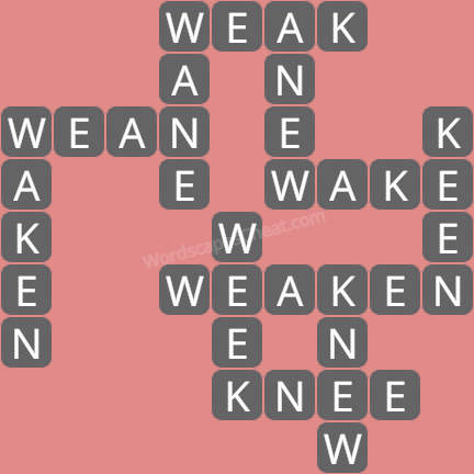 Wordscapes level 3651 answers