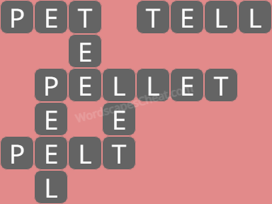 Wordscapes level 3661 answers