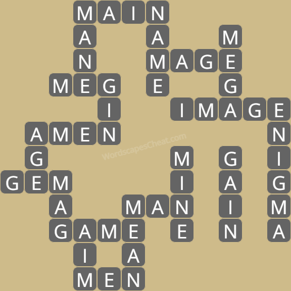 Wordscapes level 3672 answers