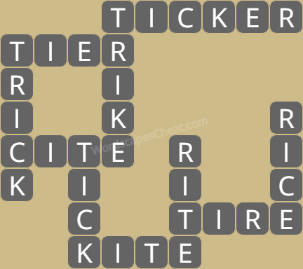 Wordscapes level 3682 answers