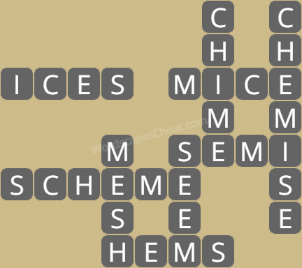 Wordscapes level 3722 answers