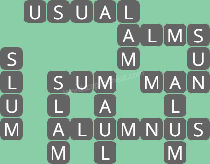 Wordscapes level 3725 answers