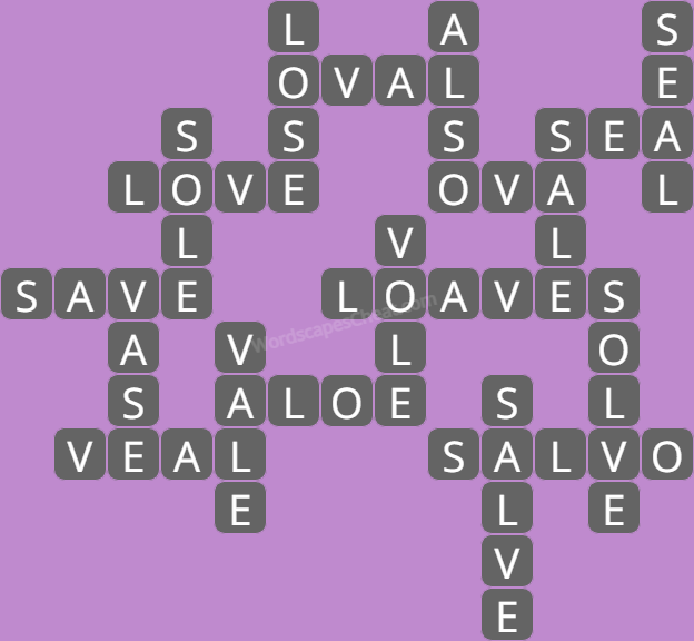 Wordscapes level 3728 answers