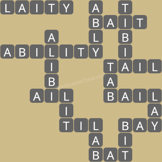 Wordscapes level 3762 answers