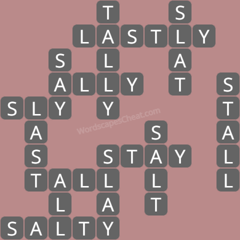 Wordscapes level 3770 answers
