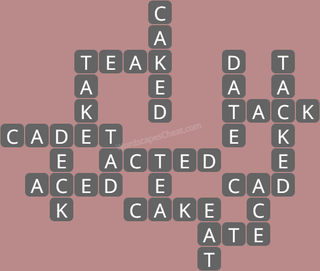 Wordscapes level 3780 answers