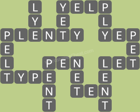 Wordscapes level 3843 answers