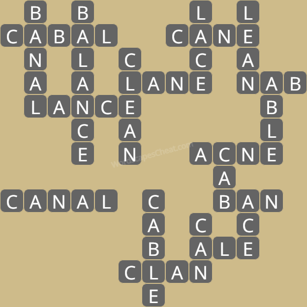 Wordscapes level 3932 answers