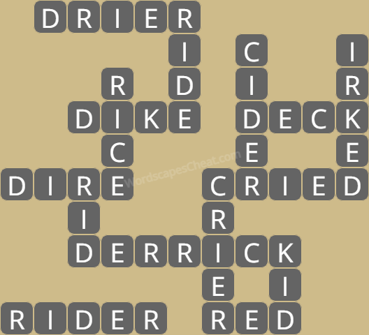 Wordscapes level 3952 answers