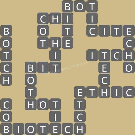 Wordscapes level 4032 answers