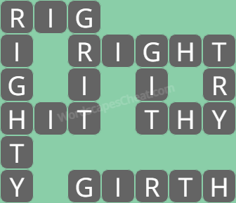 Wordscapes level 4135 answers