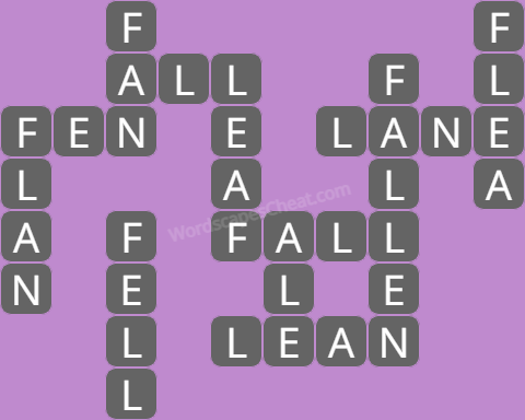 Wordscapes level 4138 answers