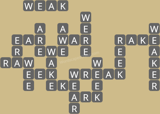 Wordscapes level 4152 answers