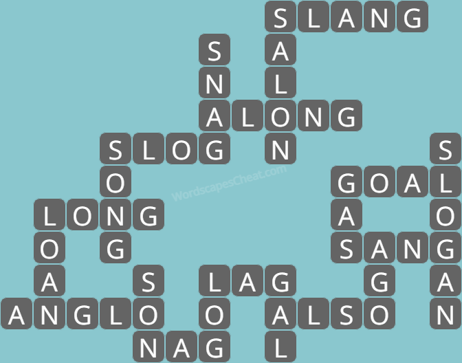 Wordscapes level 4176 answers