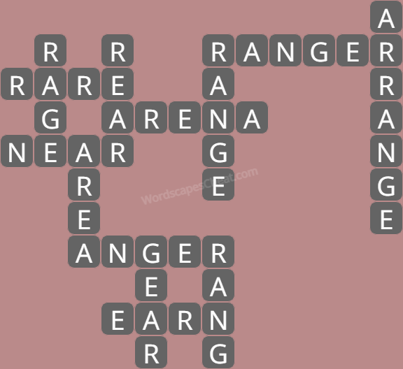 Wordscapes level 4190 answers