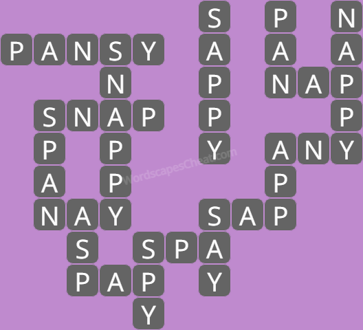 Wordscapes level 4208 answers