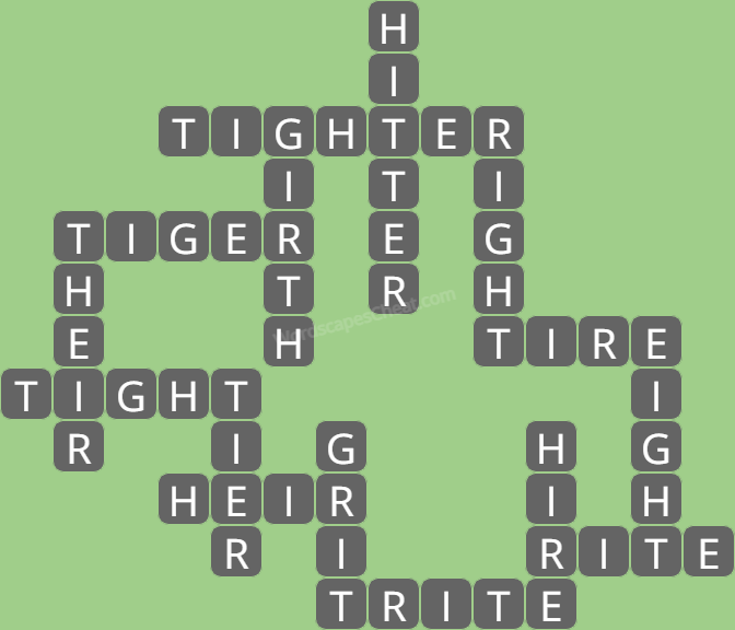 Wordscapes level 4264 answers