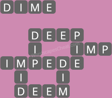 Wordscapes level 4269 answers