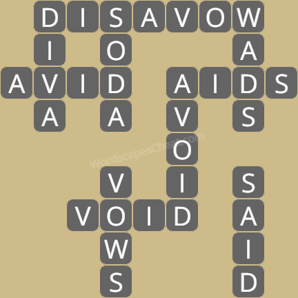 Wordscapes level 4282 answers