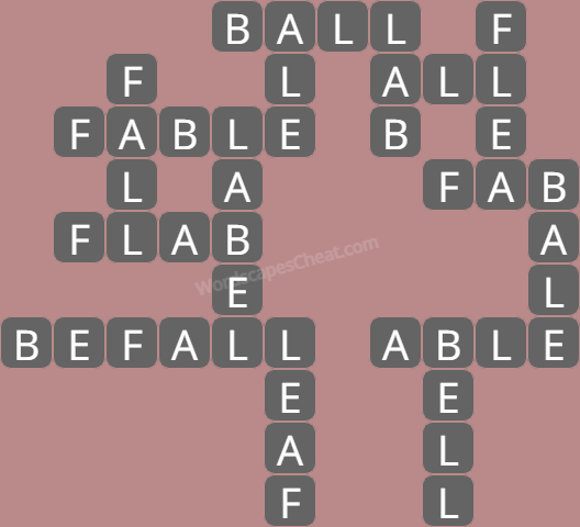 Wordscapes level 430 answers