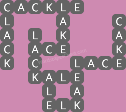 Wordscapes level 4309 answers