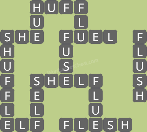 Wordscapes level 4343 answers