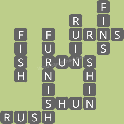 Wordscapes level 4393 answers