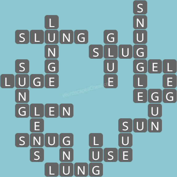 Wordscapes level 4396 answers
