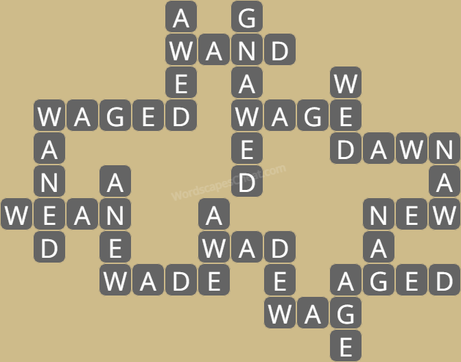 Wordscapes level 4402 answers