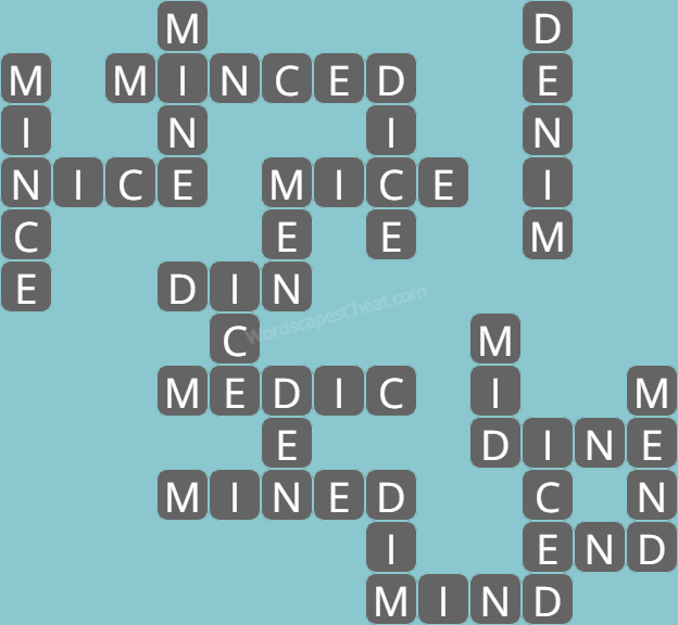 Wordscapes level 4476 answers
