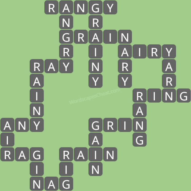 Wordscapes level 4484 answers