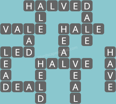Wordscapes level 4506 answers