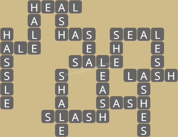 Wordscapes level 4532 answers