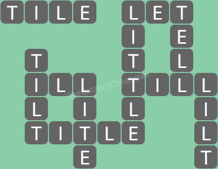 Wordscapes level 4535 answers