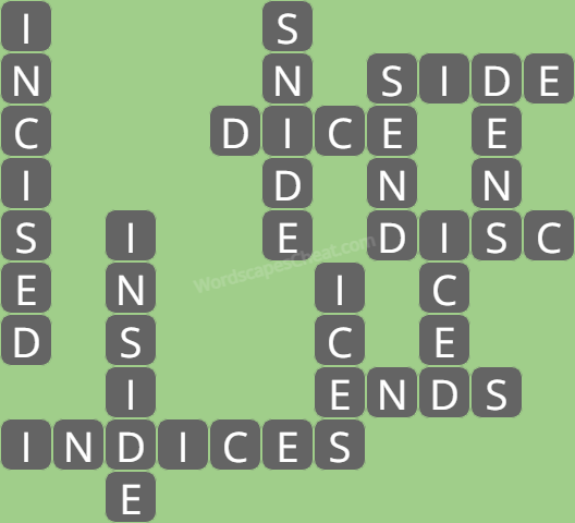 Wordscapes level 4544 answers