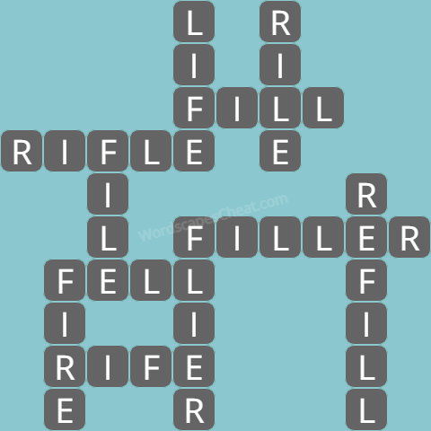 Wordscapes level 4546 answers