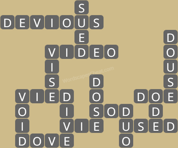 Wordscapes level 4552 answers