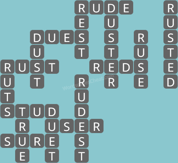 Wordscapes level 4556 answers